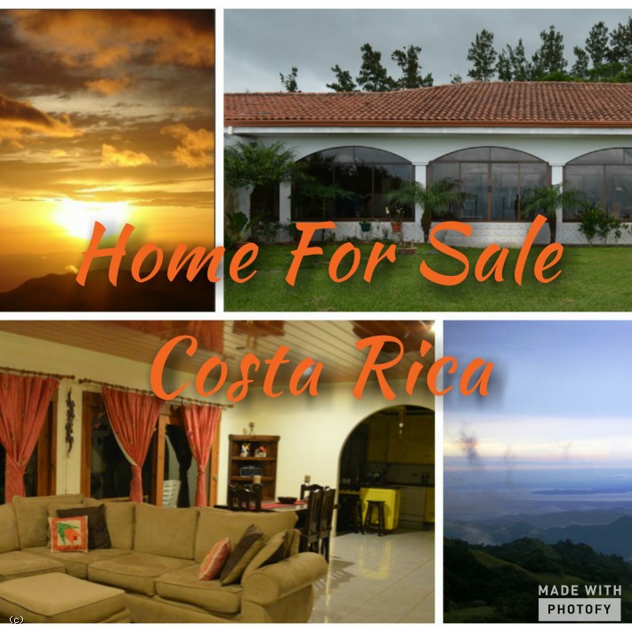 Ocean View Home For Sale Costa Rica, Monteverde