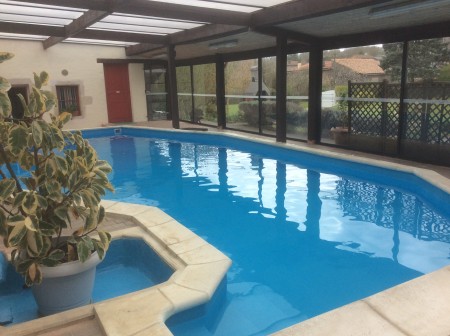 Home and Income, house, 2 gites indoor pool